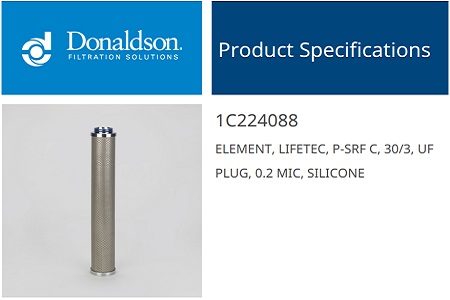 Lõi lọc vi sinh Donaldson P-SRF C 30/30